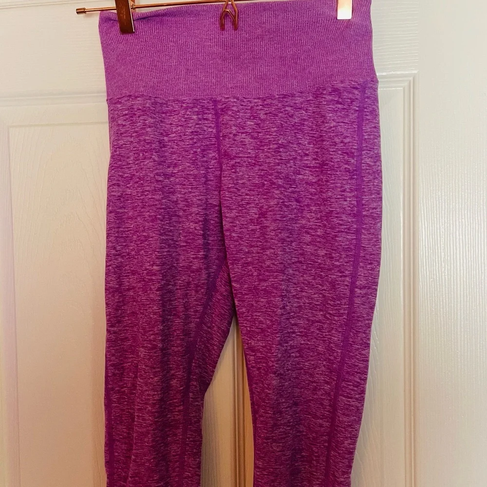 ALO Yoga Purple Heather High-Waist Leggings